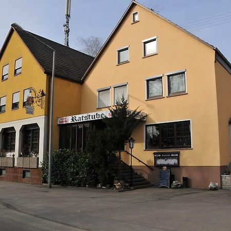 Hotel Gasthof Ratstube Kirchheim unter Teck Buitenkant foto